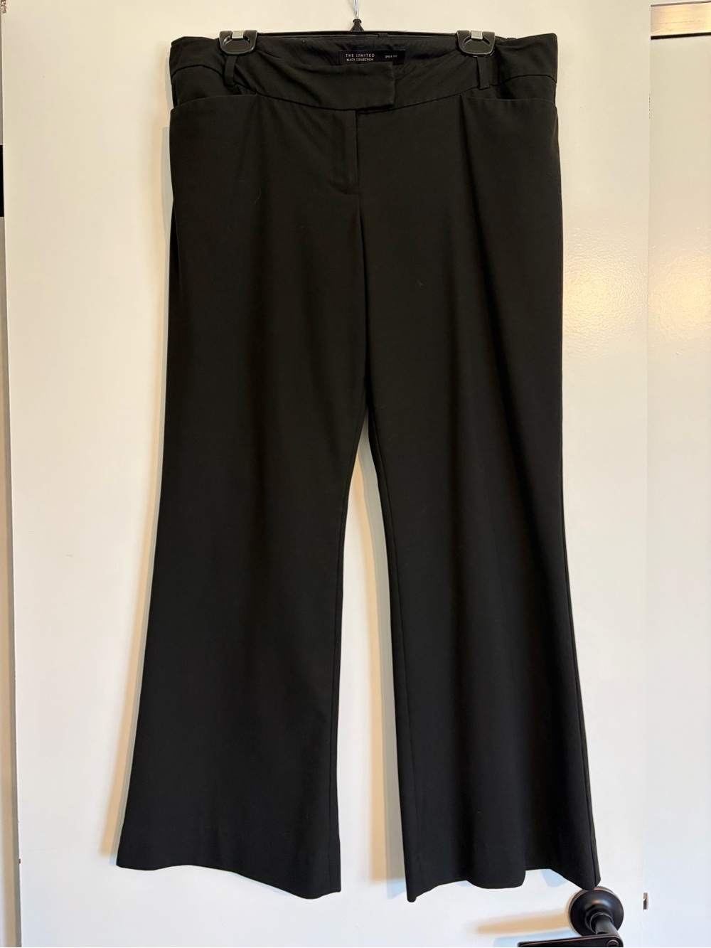 The Limited Black Boot-Cut Dress Pants